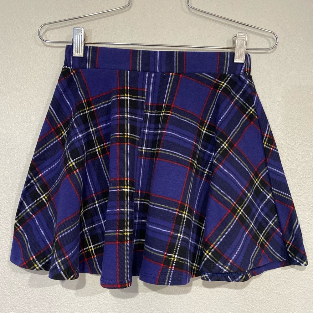 Like New Plaid School Girl Skirt